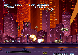 Last Resort (Arcade) screenshot: Pilots without ships