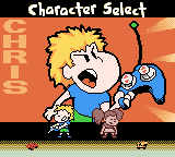 Racin' Ratz (Game Boy Color) screenshot: Choose your character