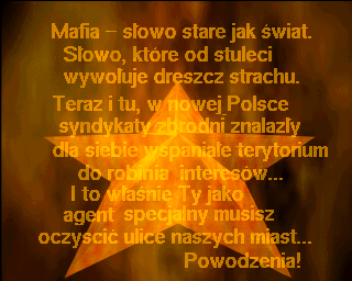 Prawo krwi (Amiga) screenshot: Introduction