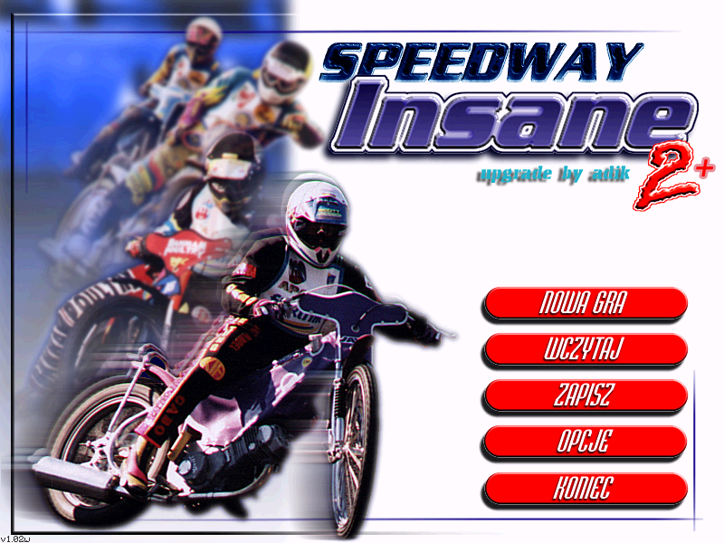 Insane Speedway 2 (Windows) screenshot: Main menu