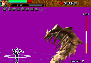 Sol Divide (Arcade) screenshot: Special power