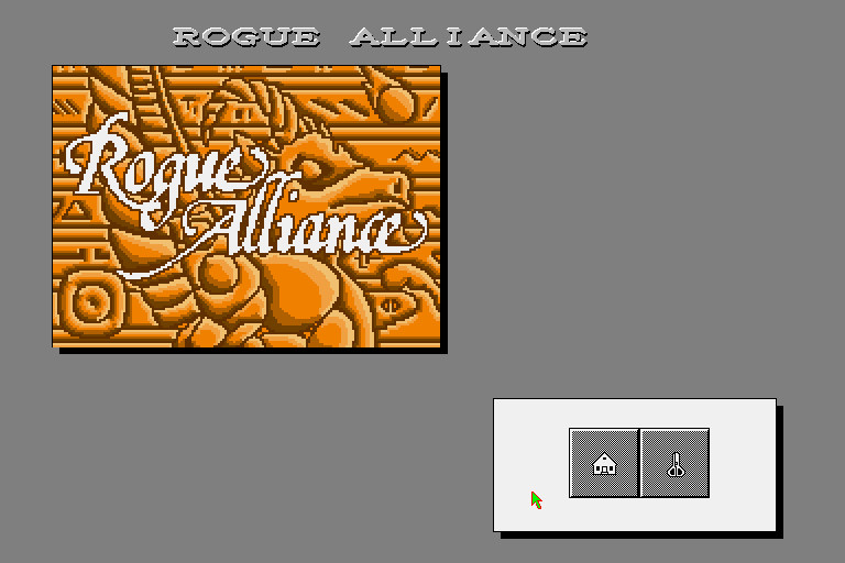 Realms of Darkness (Sharp X68000) screenshot: Title screen