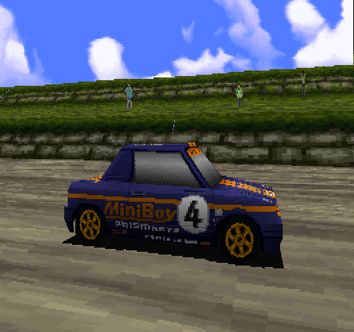 Rally de Africa (PlayStation) screenshot: MiniBoy