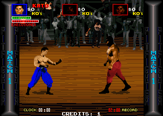 Pit-Fighter (Arcade) screenshot: Let's start