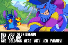 Disney's Lilo & Stitch (Game Boy Advance) screenshot: Cut-scene