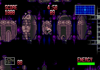 Alien³ (Genesis) screenshot: Aliens have taken over here.