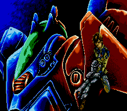 Final Zone (Genesis) screenshot: Manga's Intro