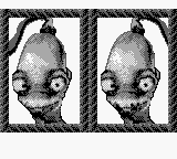 Oddworld Adventures (Game Boy) screenshot: "Dialogue" screen