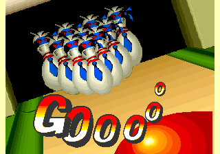 League Bowling (Arcade) screenshot: Intro.