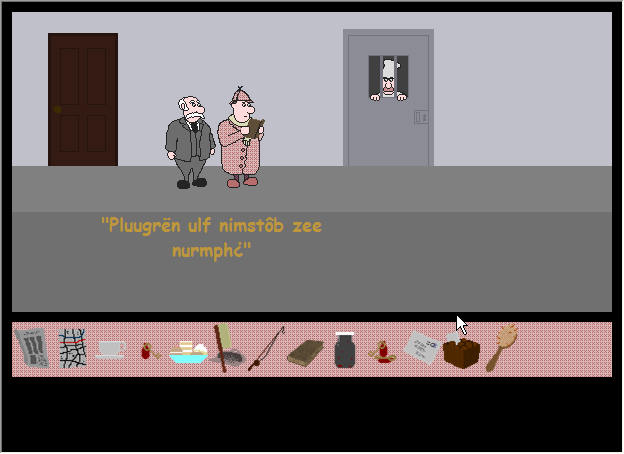 Lozenge and Hampshire: The Case of the Dead Person (Browser) screenshot: This is supposed to be Lithuanian.