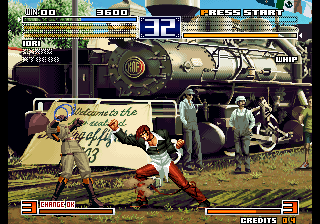 The King of Fighters 2003 (Arcade) screenshot: Uppercut.