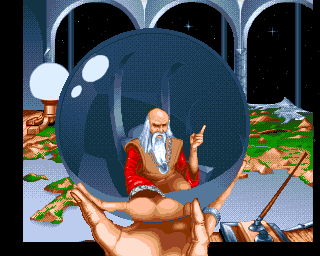 Living Ball (Amiga) screenshot: Adventure mode intro