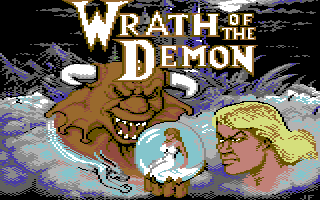 Wrath of the Demon (Commodore 64) screenshot: Loading Screen