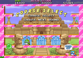 Bubble Symphony (Arcade) screenshot: Entrance room