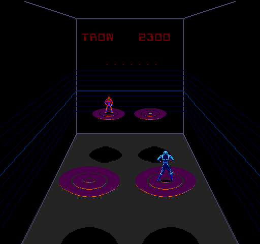 Discs of Tron (Arcade) screenshot: Next Stage.