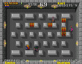 Exvania (Arcade) screenshot: Game starts