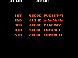 Screenshot of Rad Action (Arcade, 1987) - MobyGames