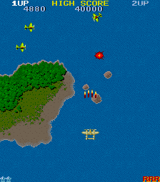 1942 (Arcade) screenshot: Squadron
