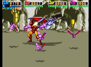 X Machine Game Screenshot of X-Men (Arcade, 1992) - MobyGames