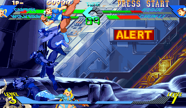 X-Men vs. Street Fighter (Arcade) screenshot: Special move