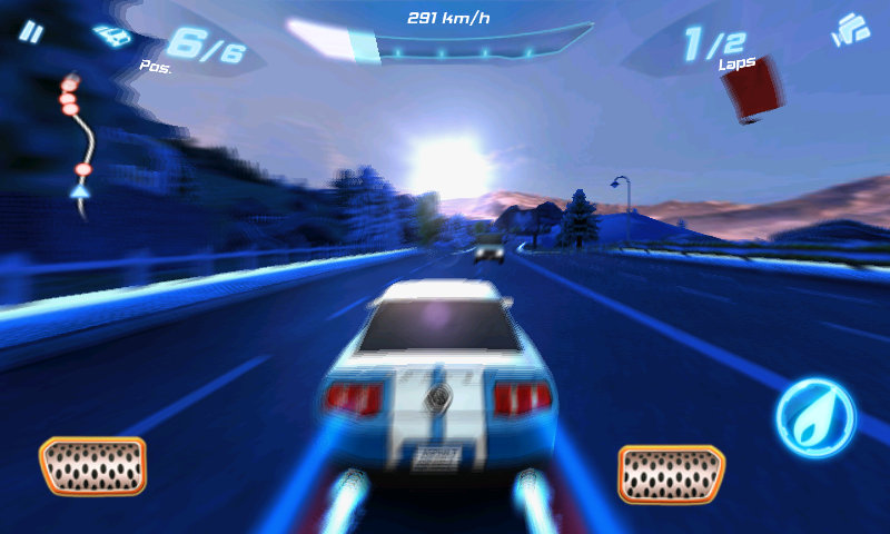 Screenshot of Asphalt 6 Adrenaline (Android, 2010) MobyGames