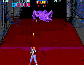 Aliens (Arcade) screenshot: Kill the boss.