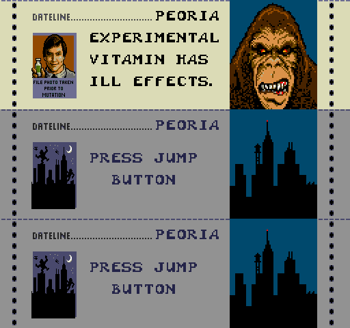 Screenshot of Rampage (Arcade, 1986) - MobyGames