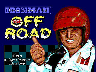 Ivan 'Ironman' Stewart's Super Off Road (Arcade) screenshot: Title screen