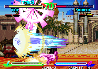 Breakers (Arcade) screenshot: Super speed