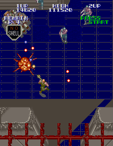 Screenshot of Super Contra (Arcade, 1988) - MobyGames