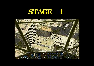 ThunderBlade (Arcade) screenshot: Stage 1.