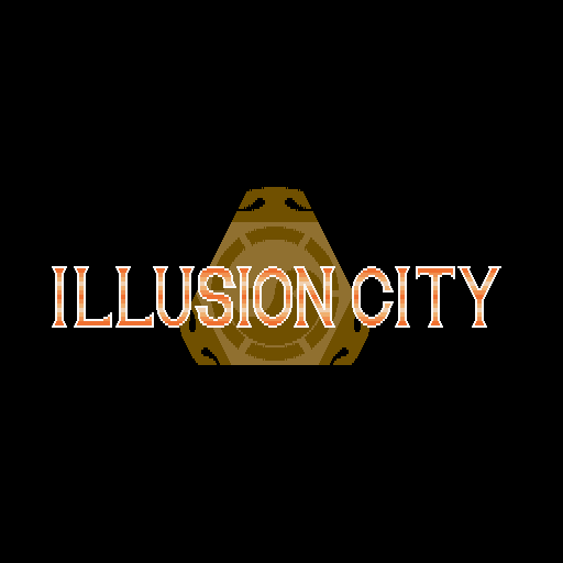 Illusion City: Gen'ei Toshi (Sharp X68000) screenshot: Title screen