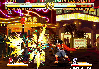 Garou: Mark of the Wolves (Arcade) screenshot: Special attack