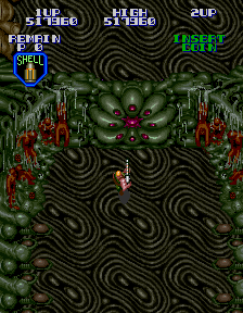 Screenshot of Super Contra (Arcade, 1988) - MobyGames