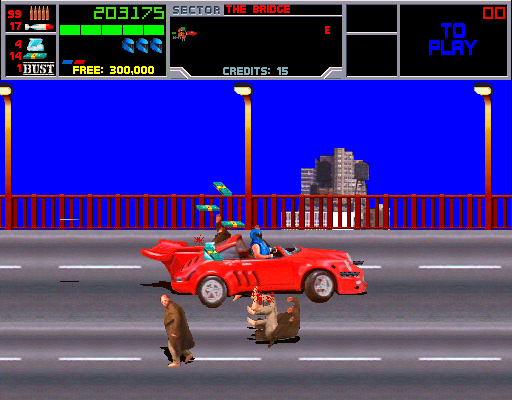 Screenshot of NARC (Arcade, 1989) - MobyGames