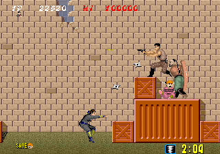 Screenshot of Shinobi (Arcade, 1987) - MobyGames