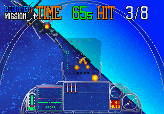 Screenshot of G-Loc: Air Battle (Arcade, 1990) - MobyGames