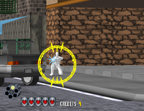 Screenshot of Virtua Cop 2 (Arcade, 1995) - MobyGames
