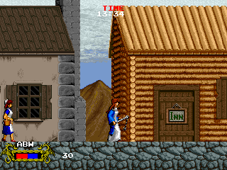 Cadash (Arcade) screenshot: Other town