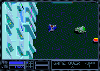 Vindicators (Arcade) screenshot: Enemy tank