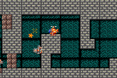Battle Chopper (Arcade) screenshot: Next maze
