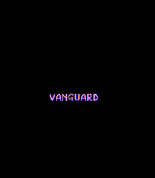 Vanguard (Arcade) screenshot: Title screen