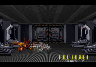 Alien³: The Gun (Arcade) screenshot: Stasis chambers