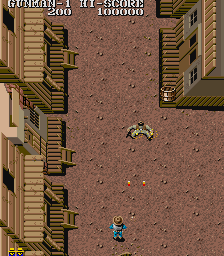 Gun.Smoke (Arcade) screenshot: Kill enemy