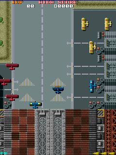 Sky Shark (Arcade) screenshot: Taking Off.