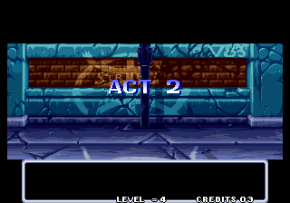 Aggressors of Dark Kombat (Arcade) screenshot: Act 2.
