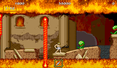 Screenshot of Ghouls 'N Ghosts (Arcade, 1988) - MobyGames