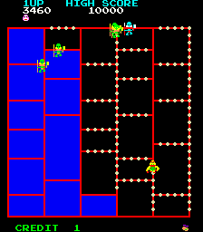 Screenshot of Amidar (Arcade, 1981) - MobyGames