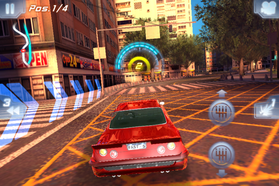 Screenshot of Fast Five the Movie: Official Game (iPhone, 2011) - MobyGames