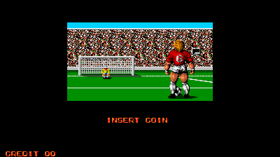 Fighting Soccer (Arcade) screenshot: Intro.